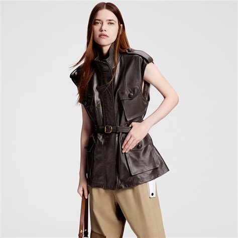 louis vuitton safari collection|Sleeveless Leather Safari Jacket .